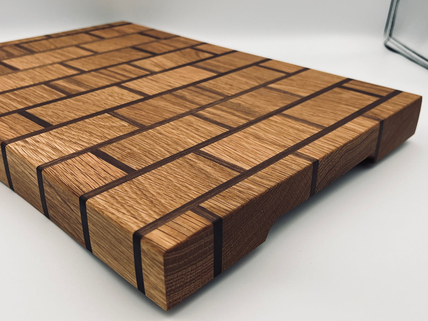 White Oak and Black Walnut Cutting Board